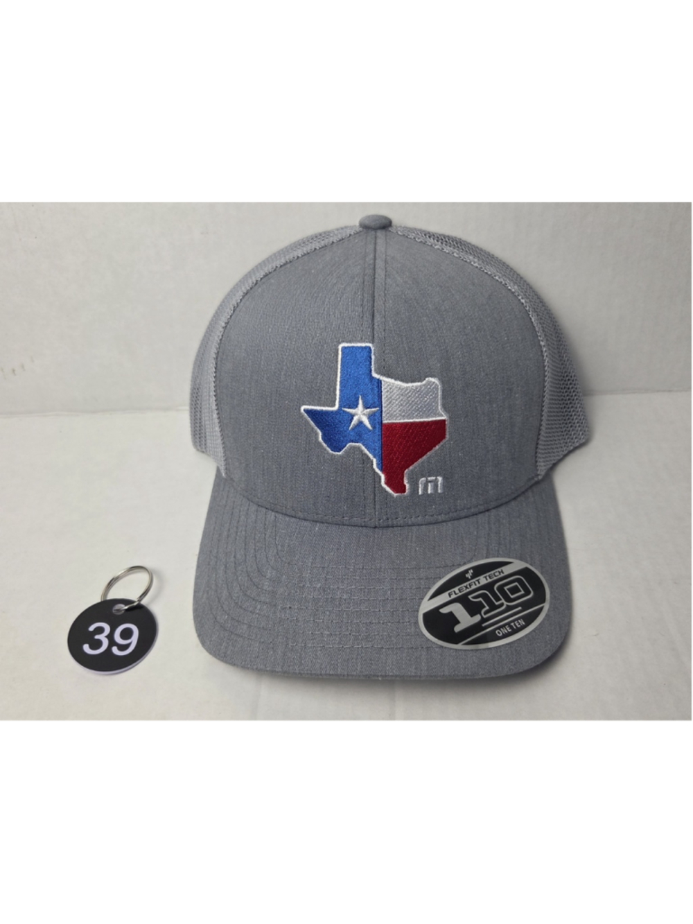 TravisMathew Bat Watching 2.0 Texas Golf Hat Flexfit 110 Snapback Gray NWT #39